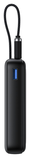 Anker Zolo (30W) 20.000 mAh Powerbank met 2 Ingebouwde MFi USB-C Kabels Zwart afbeelding 6