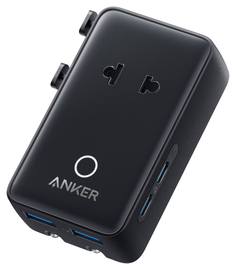 Anker Nano Travel Adapter (20W) Reislader Wereldstekker EU/US/UK/AU Zwart