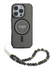 Guess Apple iPhone 16 Pro Max Hoesje MagSafe met Kralen Koord Glitter Zwart afbeelding 2