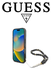 Guess Apple iPhone 16 Pro Max Hoesje MagSafe met Kralen Koord Glitter Zwart afbeelding 4