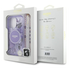 Guess Apple iPhone 16 Pro Hoesje MagSafe met Kralen Koord Bloemen Paars afbeelding 7