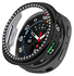 Samsung Galaxy Watch 8 44MM Hoesje - Hard Plastic - Diamant Zwart afbeelding 1