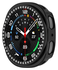 Samsung Galaxy Watch 8 44MM Hoesje - Hard Plastic - Diamant Zwart afbeelding 3