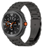 Universeel Smartwatch 20MM Bandje - Hoogwaardig Staal - met Schakels - Zwart afbeelding 2