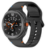 Samsung Galaxy Watch 8 Bandje - Siliconen Gesp Sluiting - S - Zwart afbeelding 4