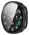 Samsung Galaxy Watch 8 44MM Hoesje - Bumper met Tempered Glass - Zwart afbeelding 2