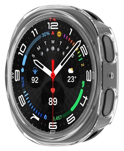 Samsung Galaxy Watch 8 40MM Hoesje - Hard Plastic - Bumper - Transparant afbeelding 2