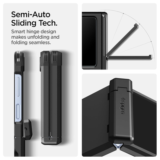 Spigen Tough Armor Samsung Galaxy Z Flip 7 FE/6 Hoesje MagSafe Back Cover Zwart afbeelding 4
