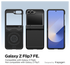Spigen Tough Armor Samsung Galaxy Z Flip 7 FE/6 Hoesje MagSafe Back Cover Zwart afbeelding 2