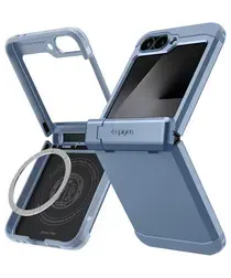 Spigen Tough Armor Samsung Galaxy Z Flip 7 FE/6 Hoesje MagSafe Back Cover Blauw afbeelding