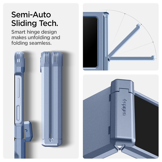 Spigen Tough Armor Samsung Galaxy Z Flip 7 FE/6 Hoesje MagSafe Back Cover Blauw afbeelding 3