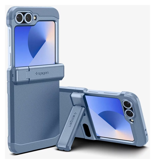 Spigen Tough Armor Samsung Galaxy Z Flip 7 FE/6 Hoesje MagSafe Back Cover Blauw afbeelding 9