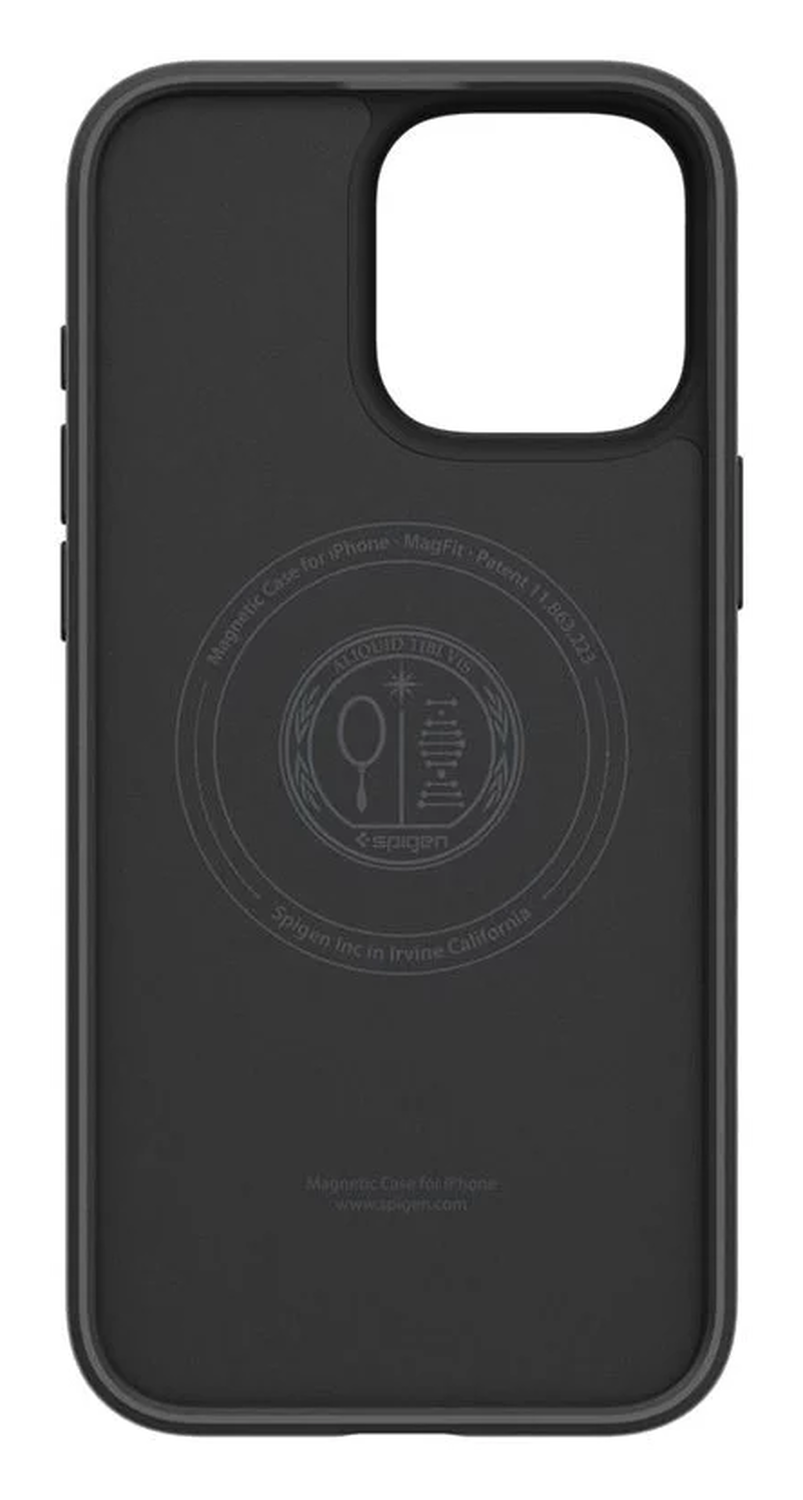 Spigen Liquid Air T MagFit Apple iPhone 16 Pro Hoesje Back Cover Matte Zwart afbeelding 10