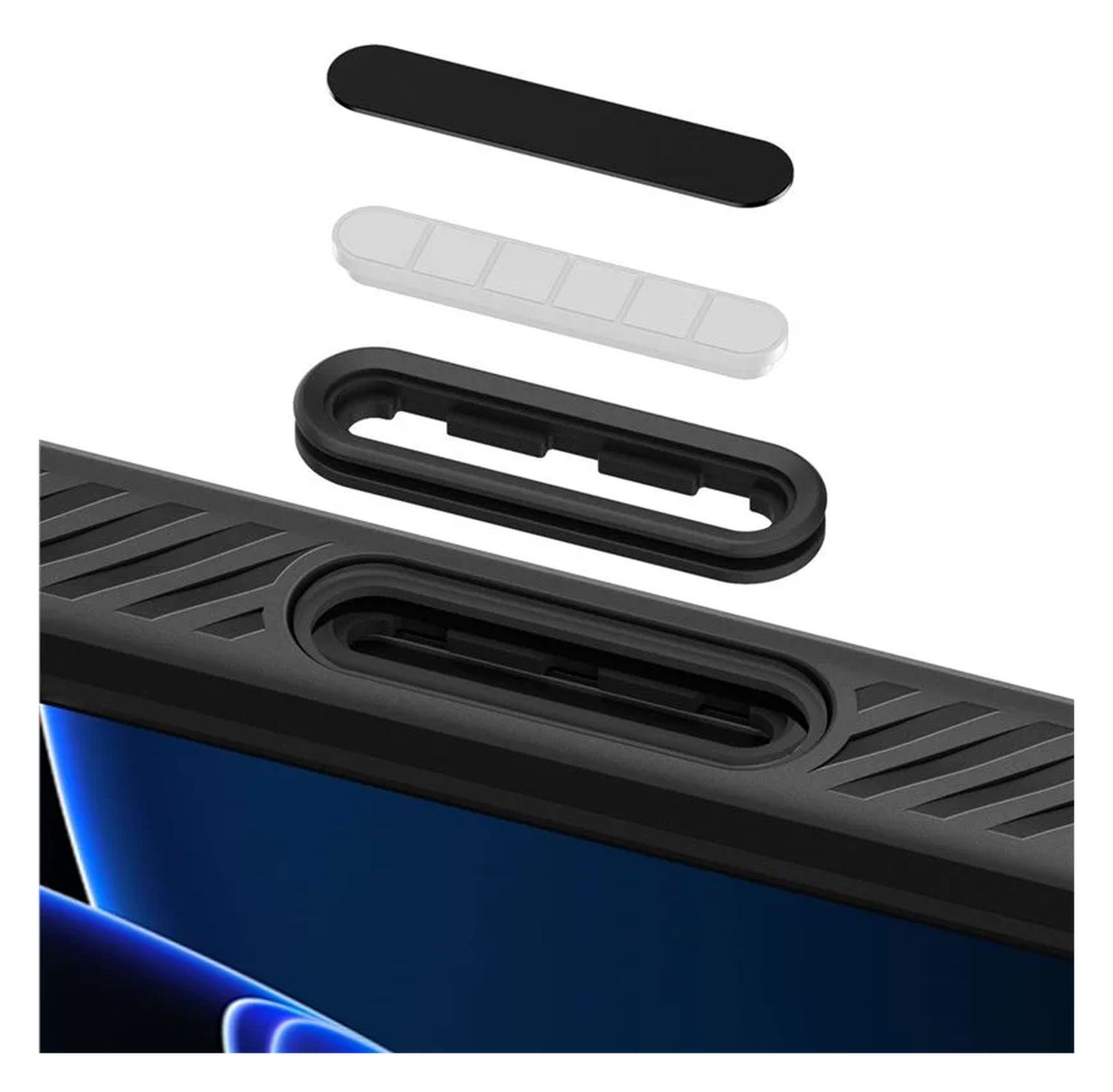 Spigen Liquid Air T MagFit Apple iPhone 16 Pro Hoesje Back Cover Matte Zwart afbeelding 8
