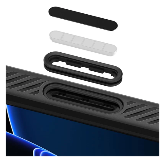 Spigen Liquid Air T MagFit Apple iPhone 16 Pro Hoesje Back Cover Matte Zwart afbeelding 8