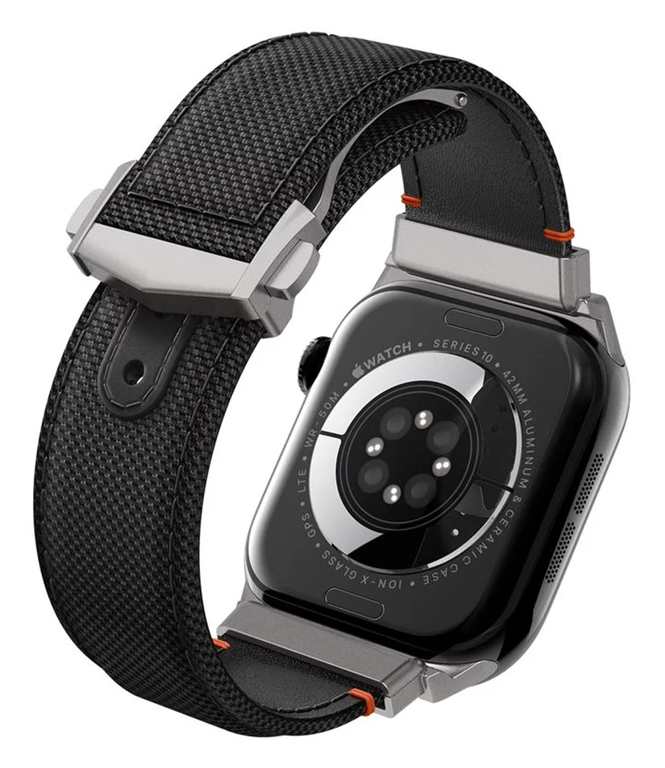 Spigen Classic Fit - Apple Watch 1-10/SE/Ultra Bandje - 49/46/45/44/42MM - Zwart afbeelding 16