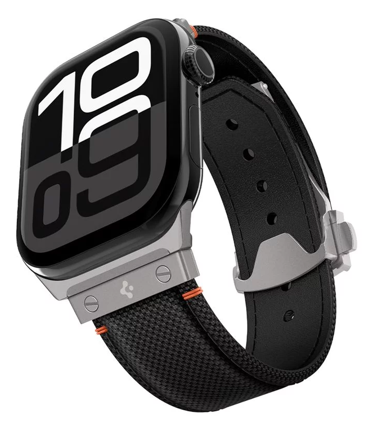 Spigen Classic Fit - Apple Watch 1-10/SE/Ultra Bandje - 49/46/45/44/42MM - Zwart afbeelding 17