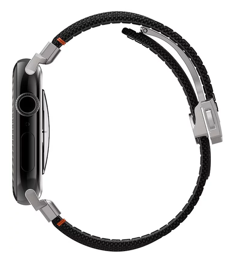 Spigen Classic Fit - Apple Watch 1-10/SE/Ultra Bandje - 49/46/45/44/42MM - Zwart afbeelding 13