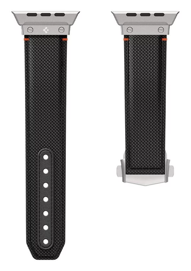 Spigen Classic Fit - Apple Watch 1-10/SE/Ultra Bandje - 49/46/45/44/42MM - Zwart afbeelding 15