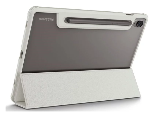 Spigen Ultra Hybrid Pro Samsung Galaxy Tab S10 FE Hoes Grijs afbeelding 7