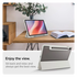 Spigen Ultra Hybrid Pro Samsung Galaxy Tab S10 FE Hoes Grijs afbeelding 4