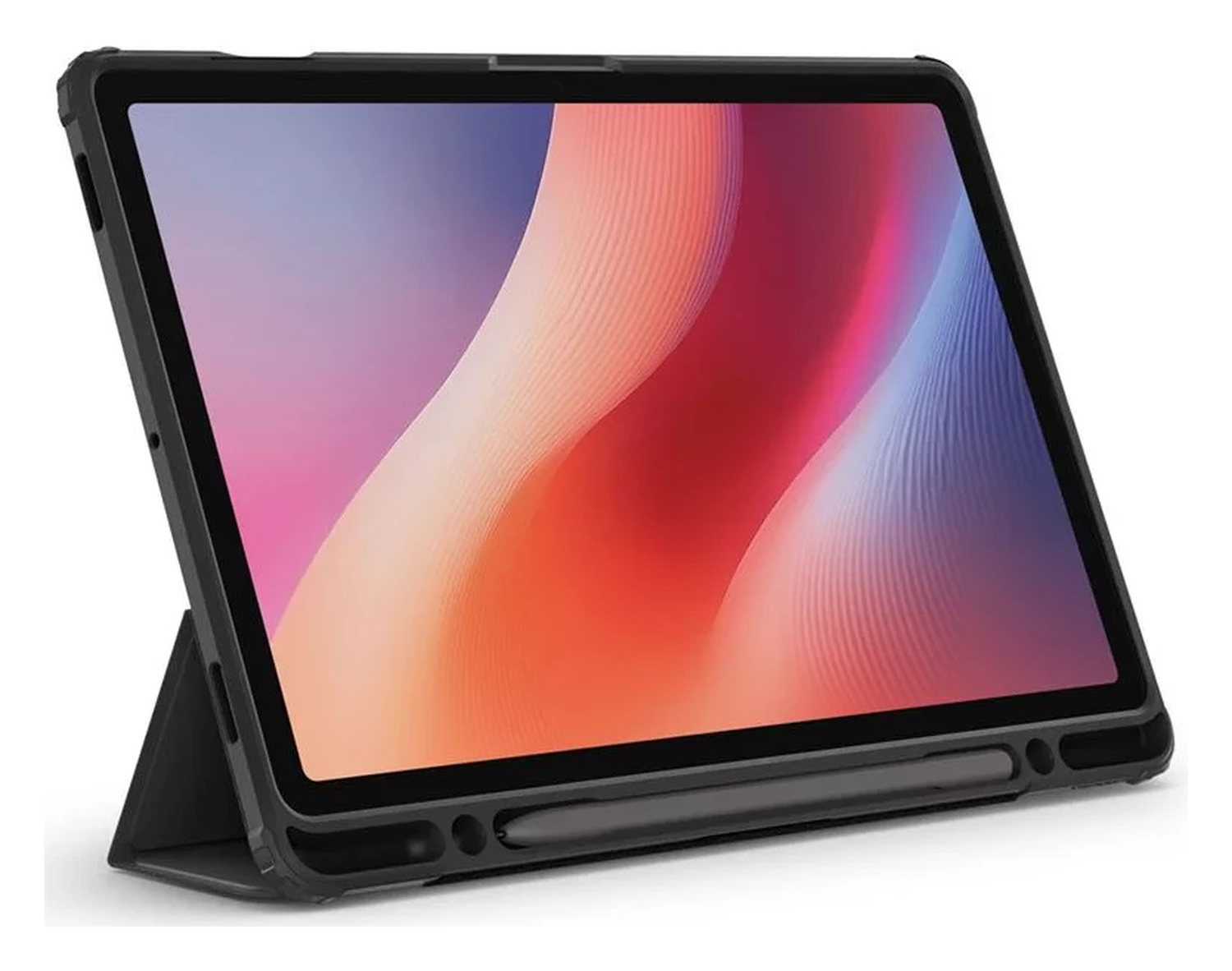 Spigen Ultra Hybrid Pro Samsung Galaxy Tab S10 FE / S9 Hoes Book Case Zwart afbeelding 15
