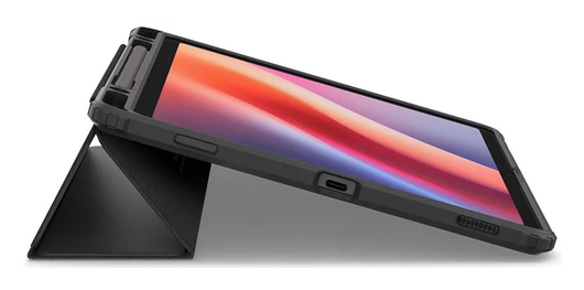 Spigen Ultra Hybrid Pro Samsung Galaxy Tab S10 FE / S9 Hoes Book Case Zwart afbeelding 14