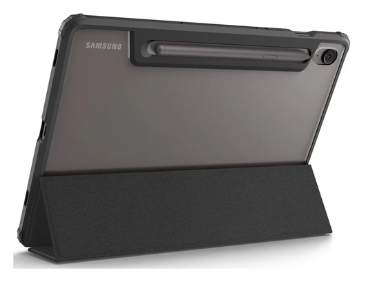 Spigen Ultra Hybrid Pro Samsung Galaxy Tab S10 FE / S9 Hoes Book Case Zwart afbeelding 7