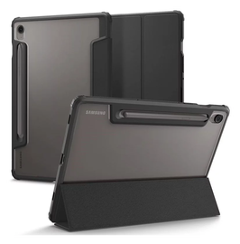 Spigen Ultra Hybrid Pro Samsung Galaxy Tab S10 FE / S9 Hoes Book Case Zwart afbeelding