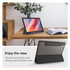 Spigen Ultra Hybrid Pro Samsung Galaxy Tab S10 FE / S9 Hoes Book Case Zwart afbeelding 4