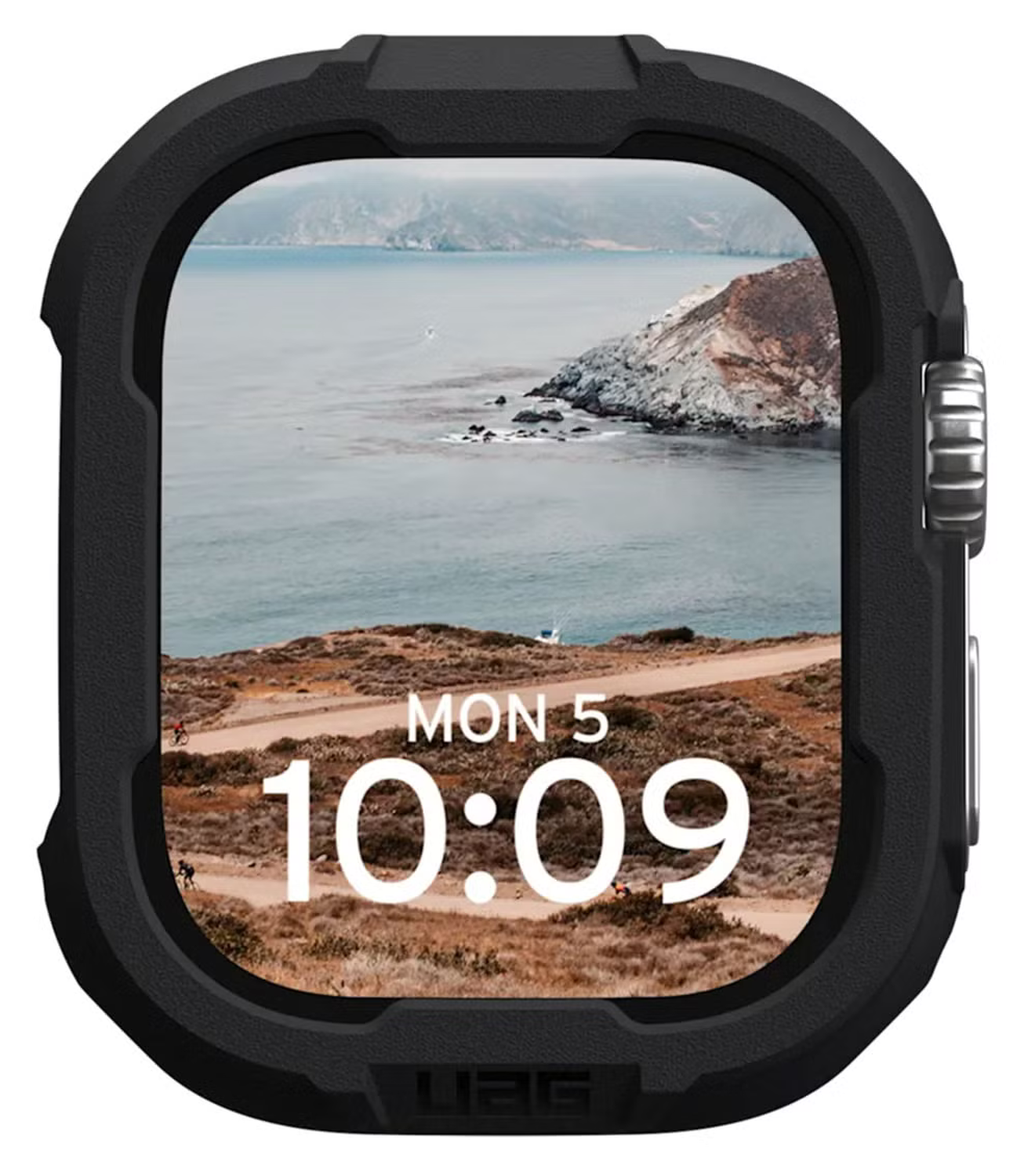 UAG Scout - Apple Watch Ultra 3/2/1 Hoesje - Bumper Case Zwart afbeelding 3