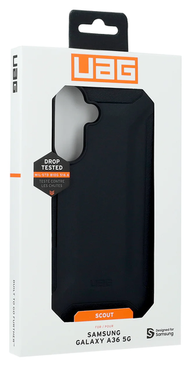 Urban Armor Gear Scout Samsung Galaxy A36 Hoesje Back Cover Zwart afbeelding 10