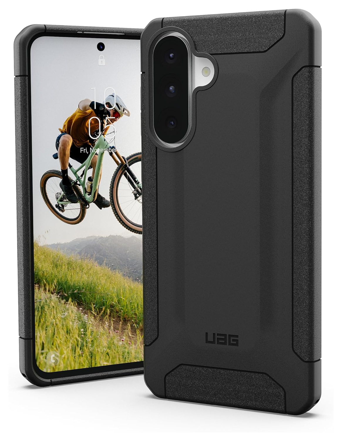 Urban Armor Gear Scout Samsung Galaxy A56 Hoesje Back Cover Zwart afbeelding 1