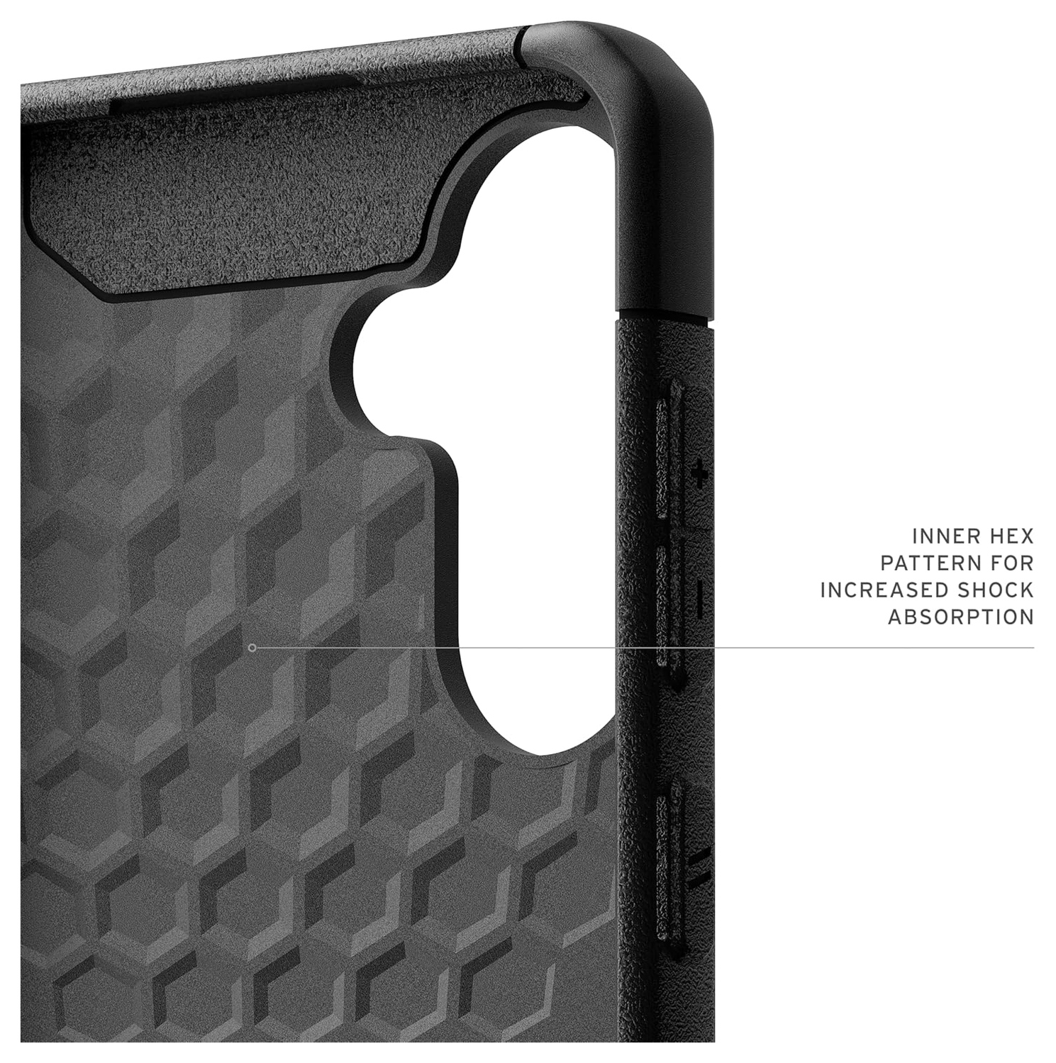 Urban Armor Gear Scout Samsung Galaxy A56 Hoesje Back Cover Zwart afbeelding 5