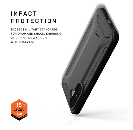 Urban Armor Gear Scout Samsung Galaxy A56 Hoesje Back Cover Zwart afbeelding 2
