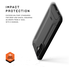 Urban Armor Gear Scout Samsung Galaxy A56 Hoesje Back Cover Zwart afbeelding 2