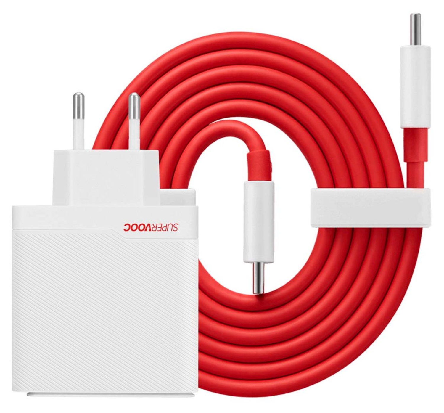 Originele OnePlus SuperVOOC USB‑A Snellader 100W + USB-A naar USB-C Kabel 1M Wit afbeelding 7
