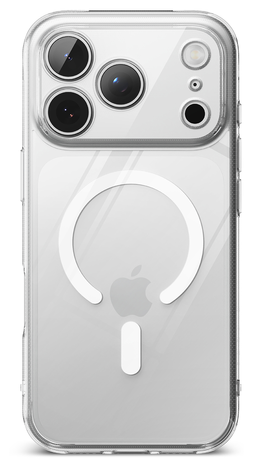 Ringke Fusion Magnetic Apple iPhone 17 Pro Max Hoesje MagSafe Transparant afbeelding 11