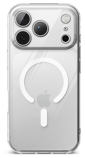 Ringke Fusion Magnetic Apple iPhone 17 Pro Max Hoesje MagSafe Transparant afbeelding 11