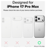 Ringke Air Apple iPhone 17 Pro Max Hoesje Flexibel TPU Transparant afbeelding 3