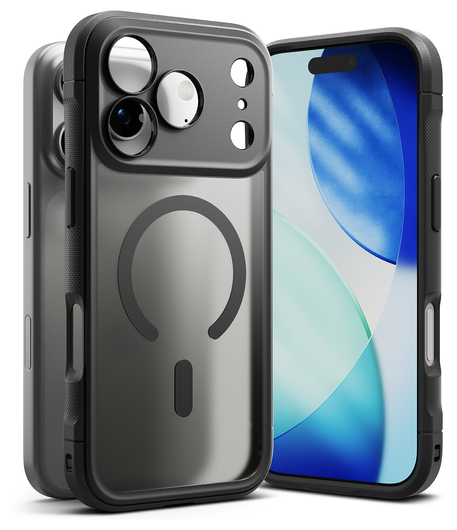 Ringke Fusion Bold Magnetic Apple iPhone 17 Pro Max Hoesje MagSafe Matte Zwart afbeelding 1