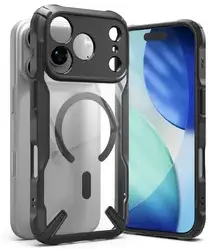 Ringke Fusion X Magnetic Apple iPhone 17 Pro Max Hoesje MagSafe Zwart afbeelding