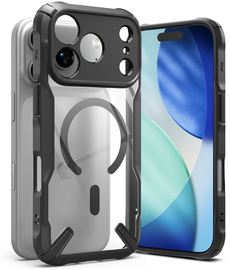 Ringke Fusion X Magnetic Apple iPhone 17 Pro Max Hoesje MagSafe Zwart