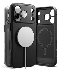 Ringke Onyx Magnetic Apple iPhone 17 Pro Max Hoesje MagSafe Zwart afbeelding