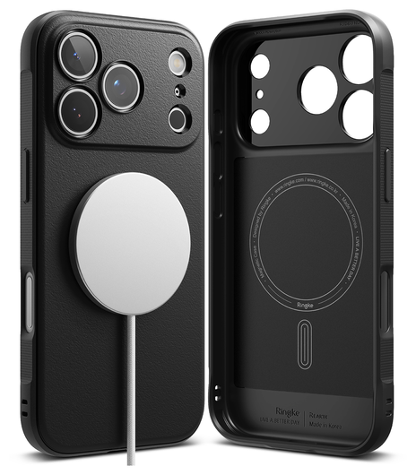 Ringke Onyx Magnetic Apple iPhone 17 Pro Max Hoesje MagSafe Zwart afbeelding 2