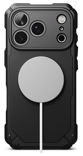 Ringke Rugged Gear Magnetic iPhone 17 Pro Max Hoesje MagSafe Zwart afbeelding 12