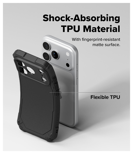 Ringke Rugged Gear Magnetic iPhone 17 Pro Max Hoesje MagSafe Zwart afbeelding 6