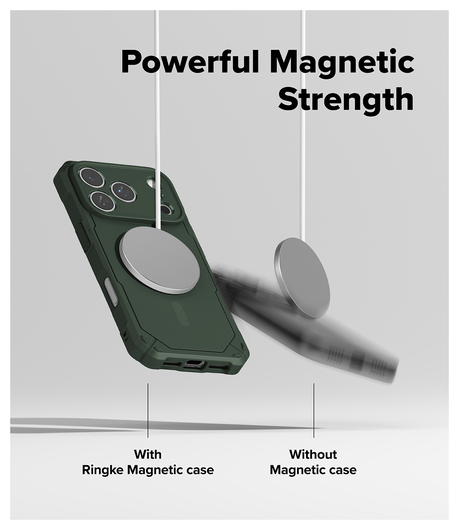 Ringke Rugged Gear Magnetic iPhone 17 Pro Max Hoesje MagSafe Groen afbeelding 7