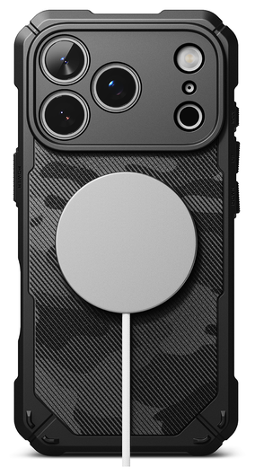 Ringke Rugged Gear Magnetic iPhone 17 Pro Max Hoesje MagSafe Camo Zwart afbeelding 13