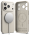 Ringke Silicone Magnetic Apple iPhone 17 Pro Max Hoesje MagSafe Back Cover Beige afbeelding 11